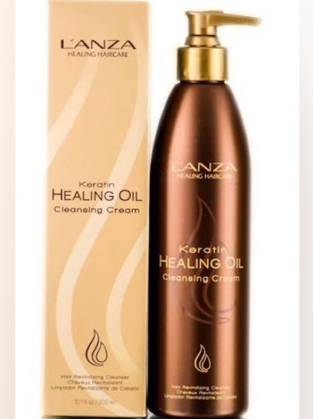 Lanza Keratin Healing Oil Cleaning Cream